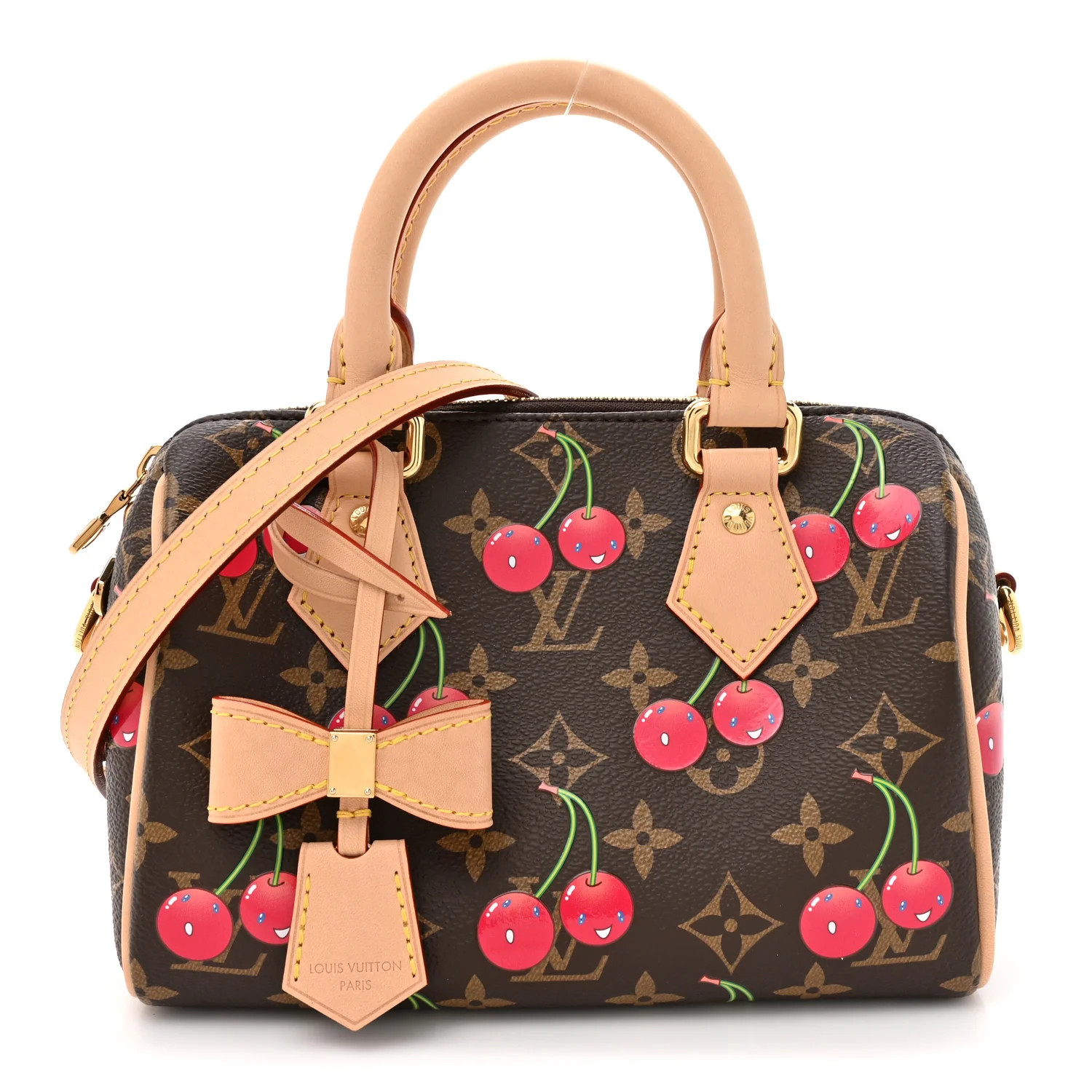 LV X TM Monogram Cerises Speedy Bandouliere 20 | FASHIONPHILE (US)