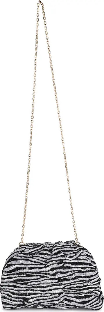Aya Sequined Frame Clutch | Nordstrom