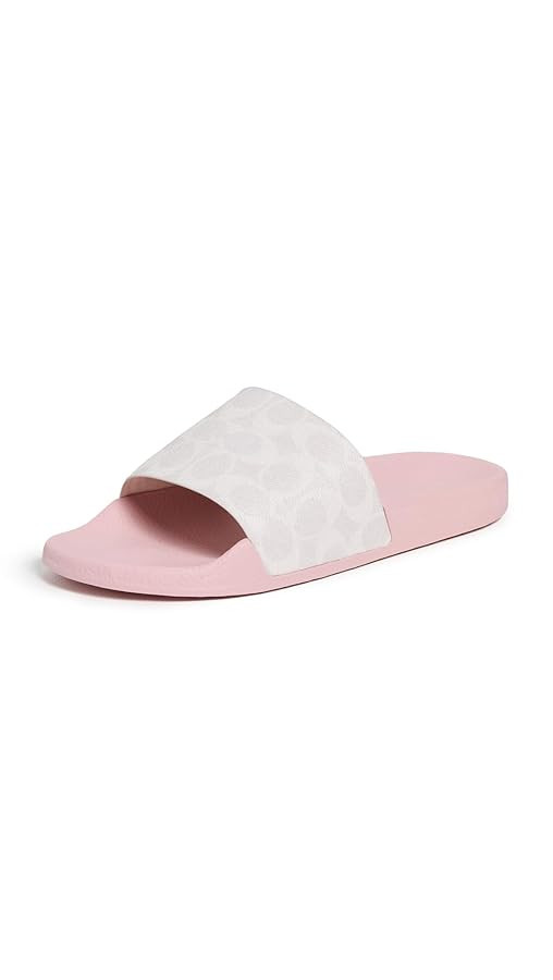 Coach Women's Udele Coated Canvas Slide Slipper | Amazon (US)