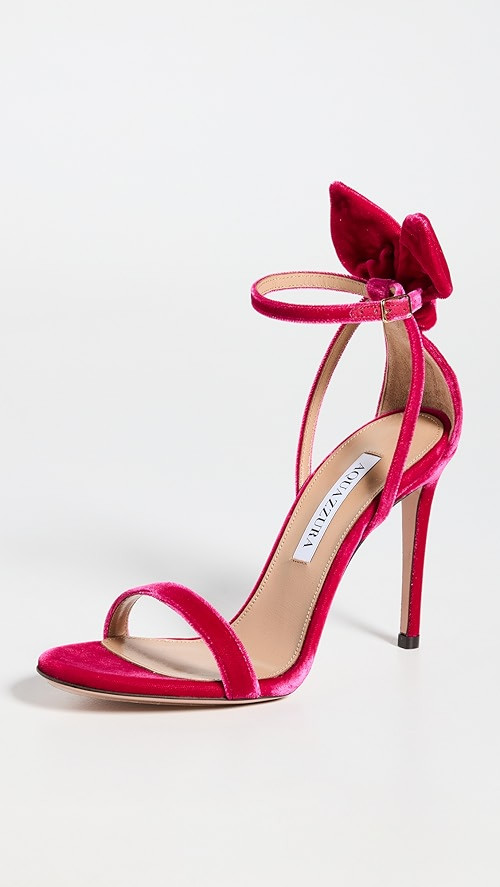 Aquazzura Bow Tie Sandals 105mm | SHOPBOP | Shopbop