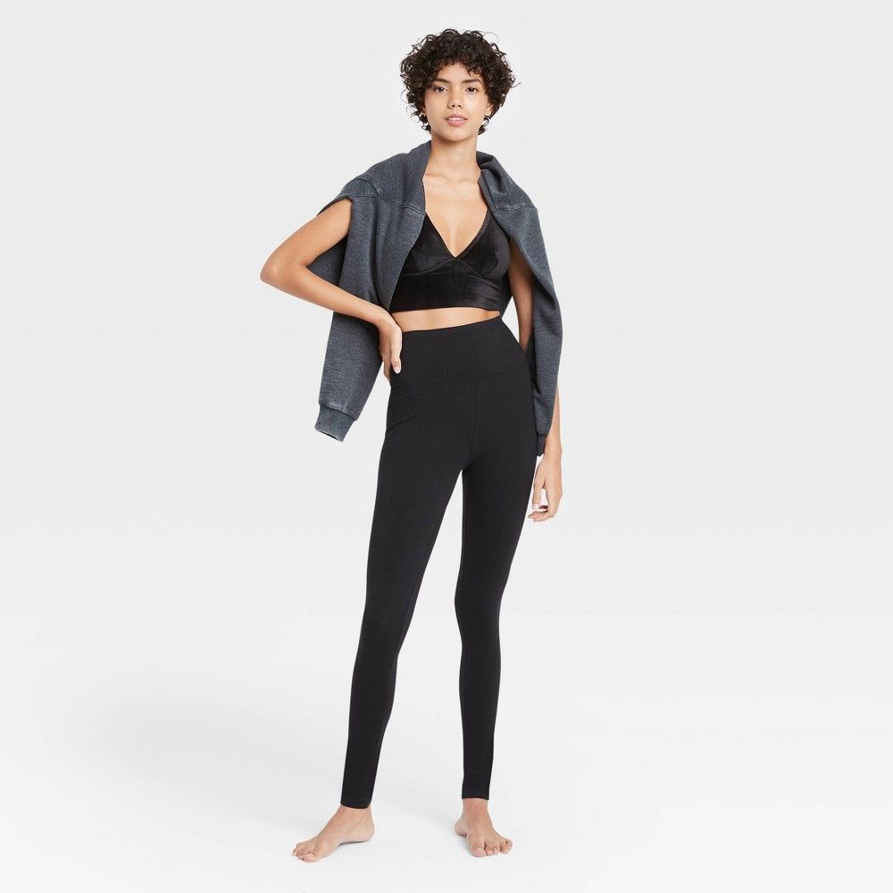 Women's Lounge Leggings - Colsie Black XS | Target