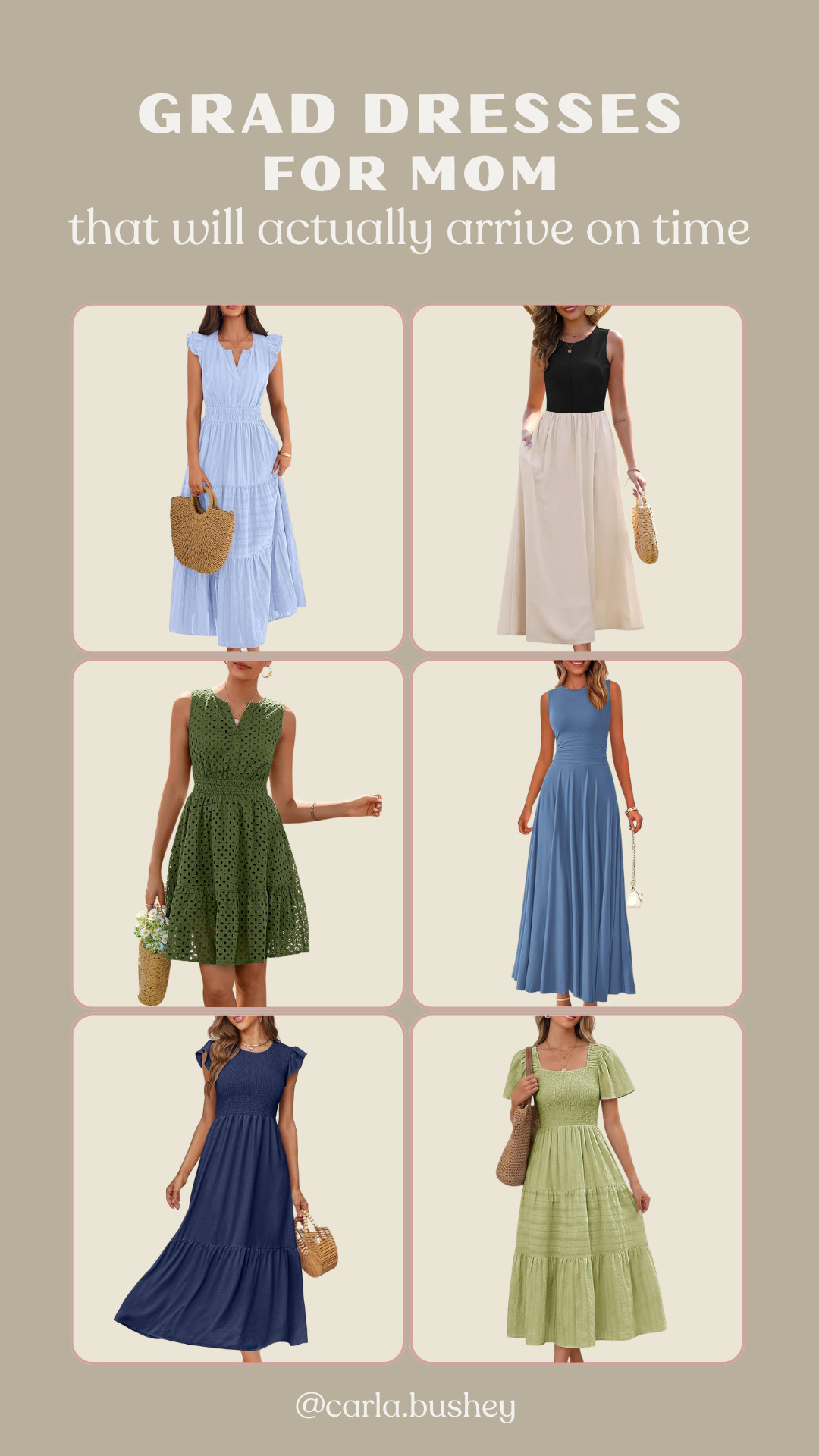 Graduation guest dresses for Mom!! All of these are so cute and can make it to you before the weekend🤍



Summer dresses, summer outfits, mini dresses, maxi dresses, seasonal, occasion, grad, carla.bushey 

 #LTKootd #LTKmomlife #LTKSeasonal