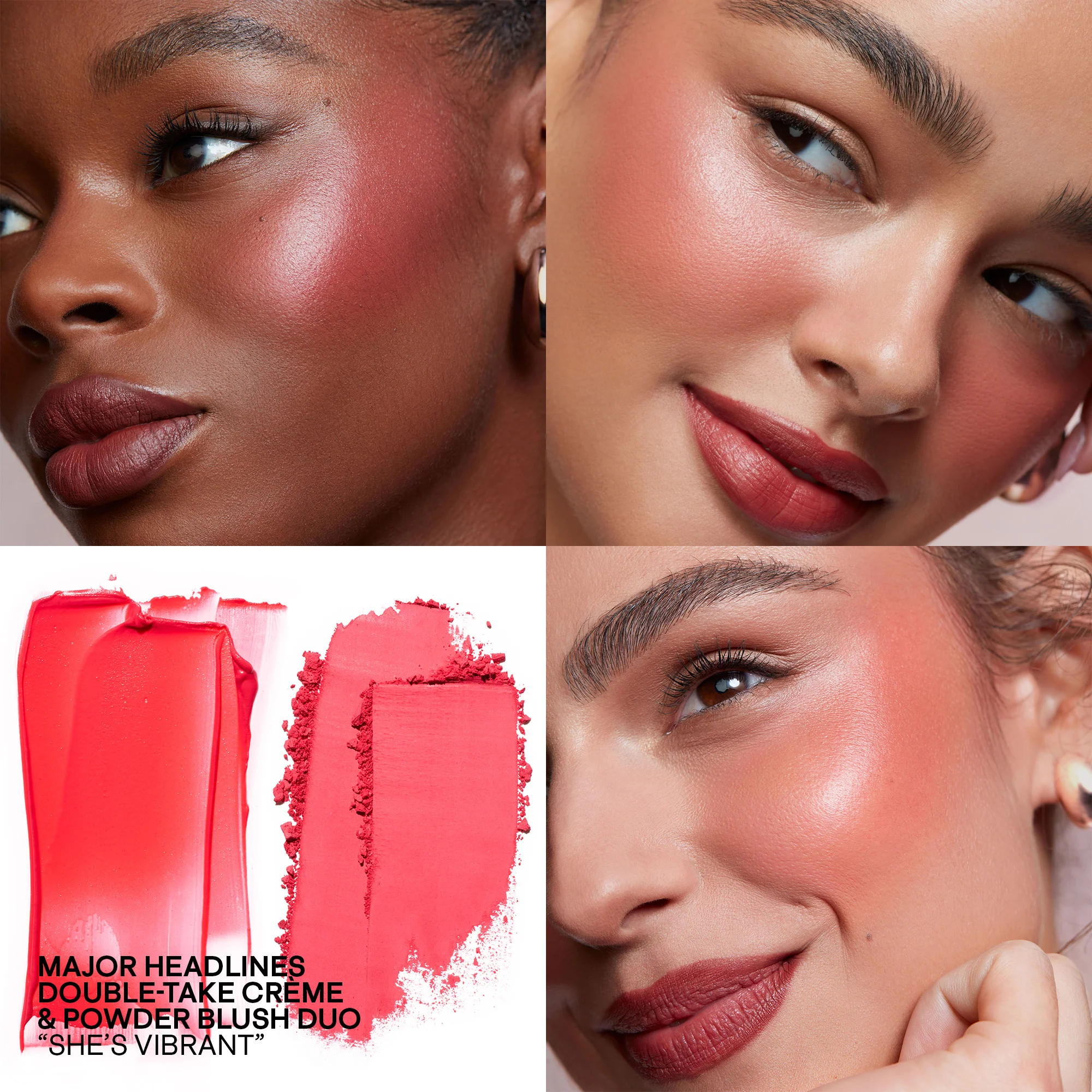 Major Headlines Double-Take Cr\u00e8me & Powder Blush Duo | Patrick Ta Beauty