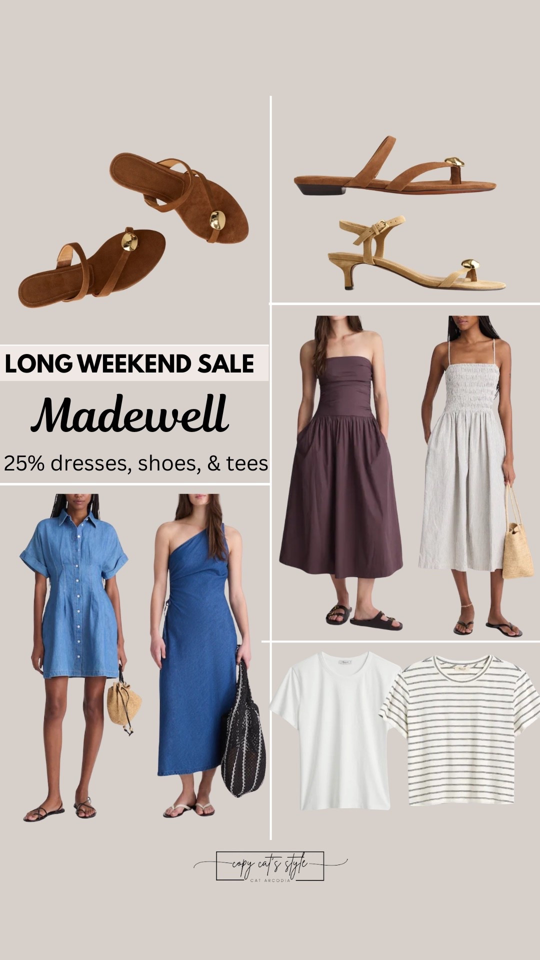 Madewell long weekend sale. Found Madewell dresses, tshirts, and shoes that are perfect for summer.

#LTKSeasonal #LTKSaleAlert #LTKMidsize