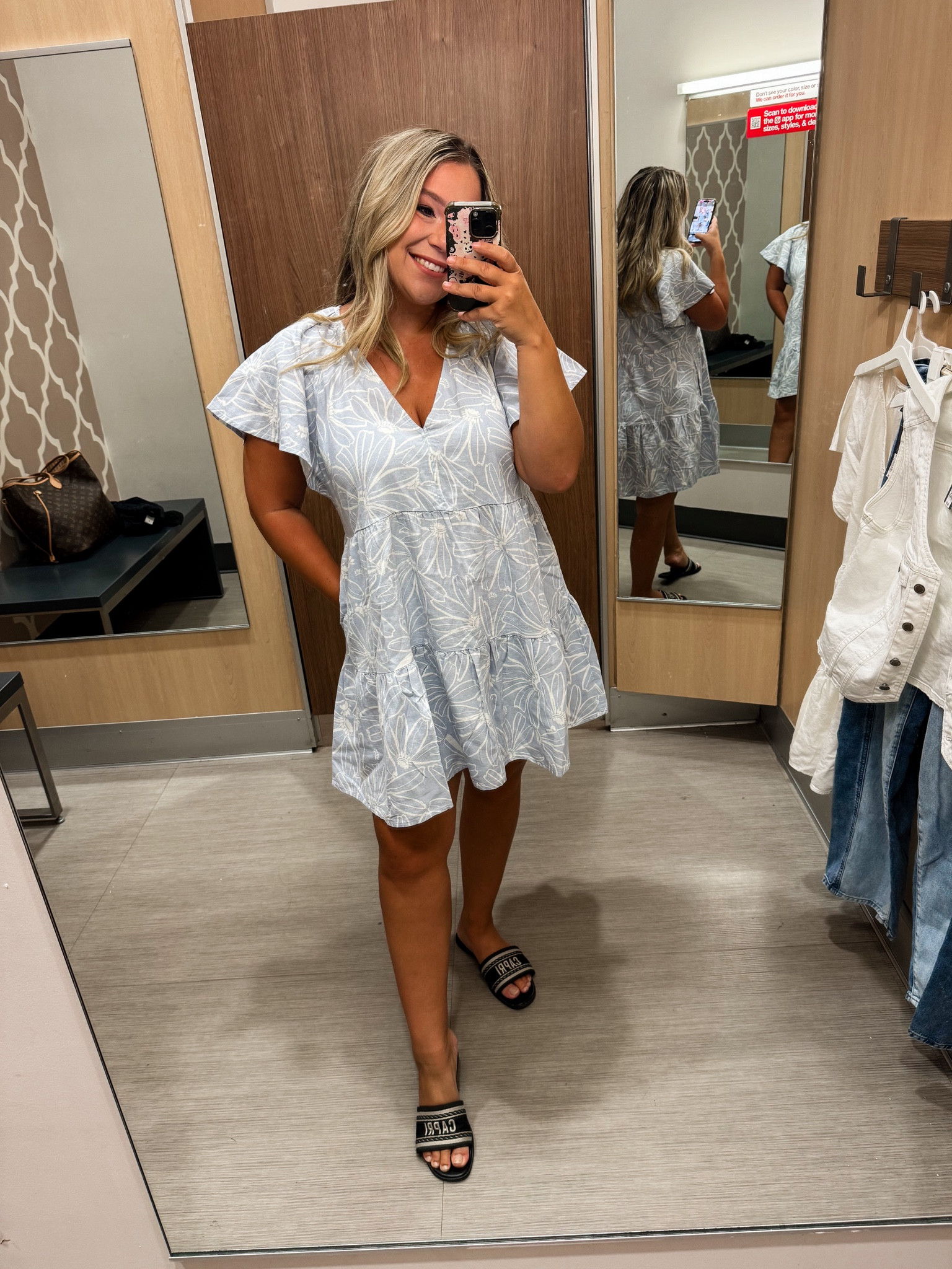knee length dresses for ladies Keira Linen Micro Mini Dress