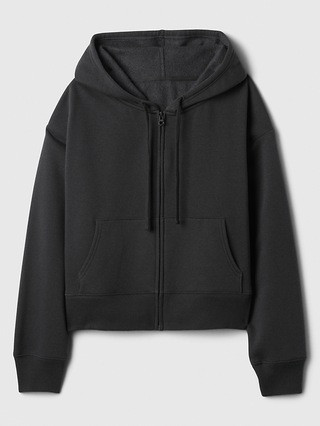 Oversized Fleece Zip Hoodie | Gap Factory