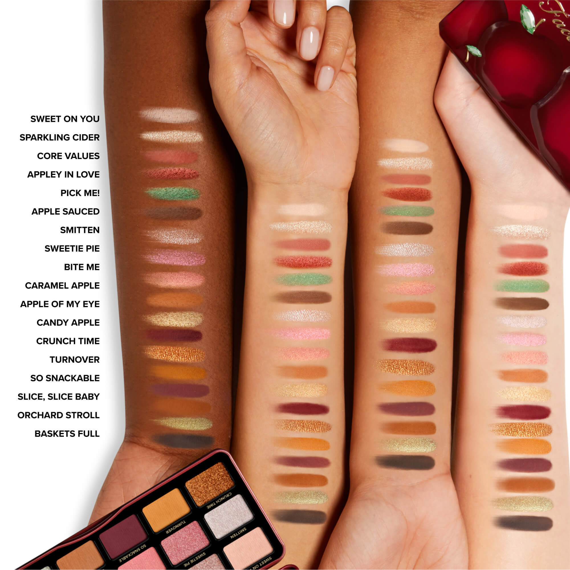 Limited Edition Eye Shadow Palette | Apple-Inspired Shades | Too Faced US
