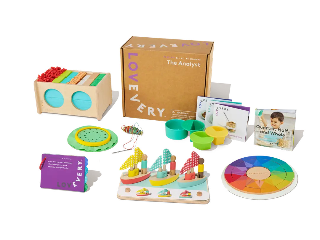The Analyst Play Kit | Toys for 3-Year Olds | Lovevery | LOVEVERY