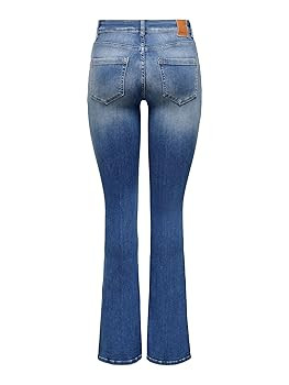 ONLY Female Flared fit Jeans ONLBLUSH Mittlere Taille Flared Jeans | Amazon (DE)