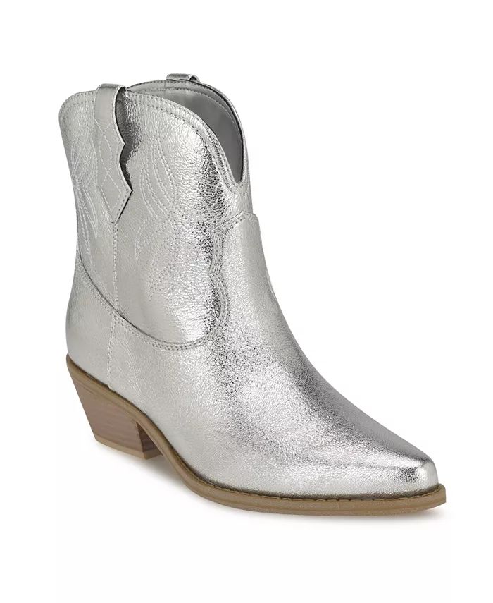 Nine West Women's Texen Western Ankle Booties - Macy's | Macy's