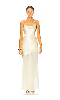 Runaway The Label Samani Maxi Dress in Lemon from Revolve.com | Revolve Clothing (Global)