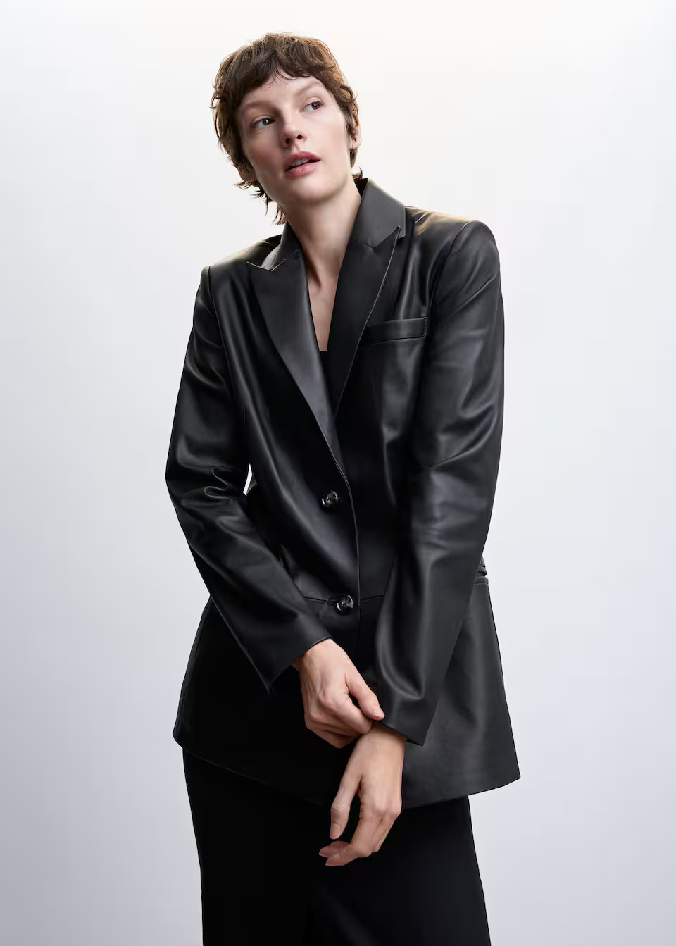 Search: Leather blazer (19) | Mango United Kingdom | MANGO (UK)