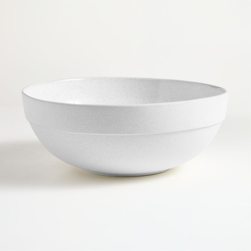 Extra Large Terre Stoneware Mixing Bowl by Laura Kim | Crate & Barrel | Crate & Barrel