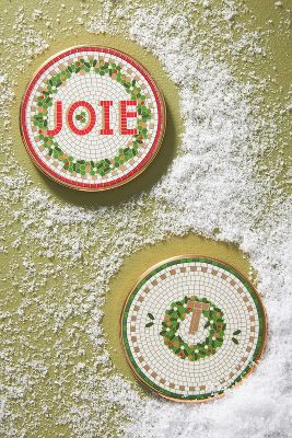 Festive Bistro Tile Coaster | Anthropologie (US)