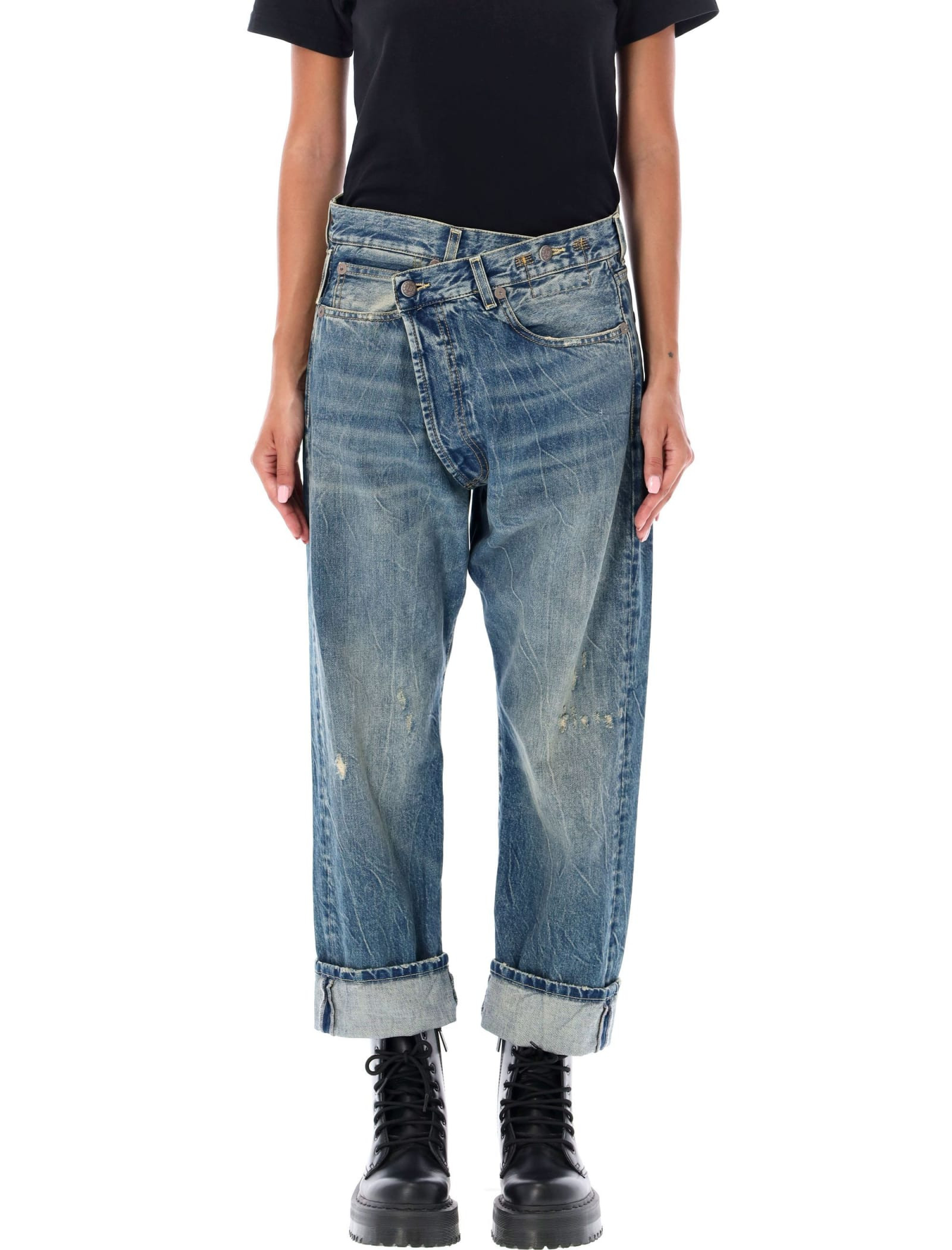 R13 Crossover Jeans | Italist.com US