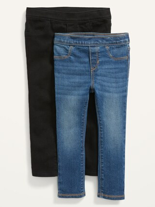 Unisex 2-Pack Pull-On Skinny Jeans for Toddler | Old Navy (US)