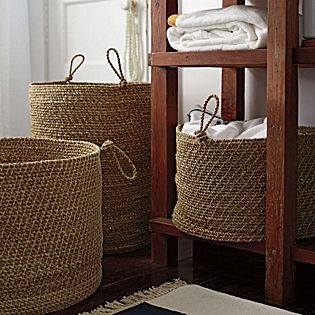 Laguna Seagrass Baskets – Set of 3 | Serena and Lily