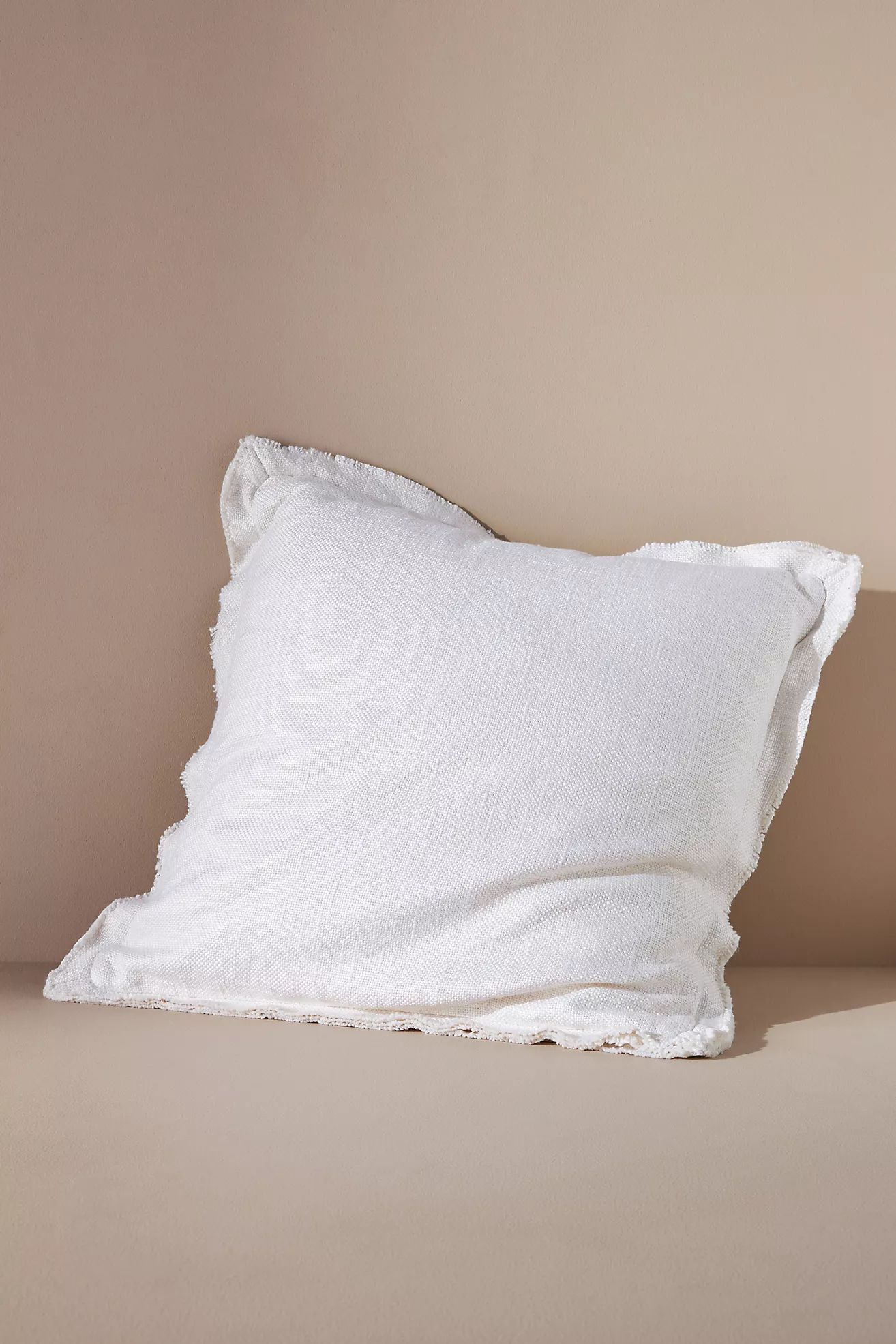 Luxe Linen Blend Pillow | Anthropologie (US)