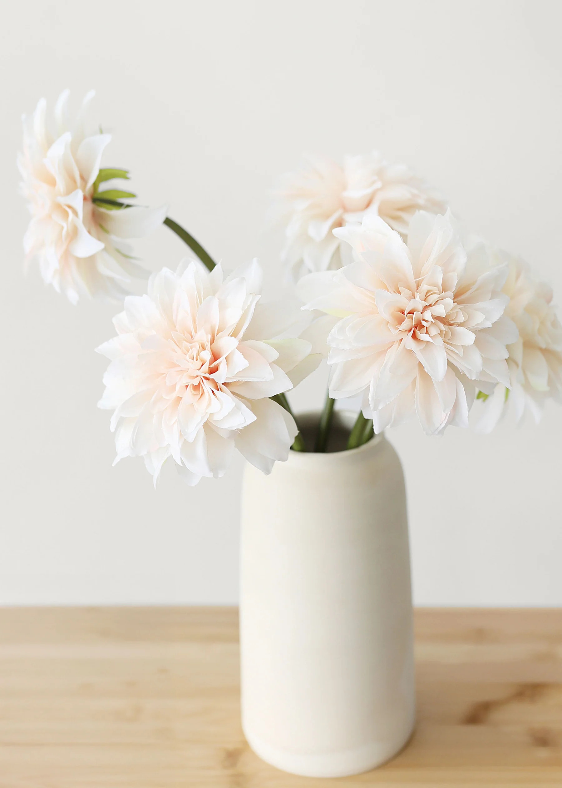 Soft Pink Dahlia Stem | Pink Silk Wedding Flowers | Afloral | Afloral