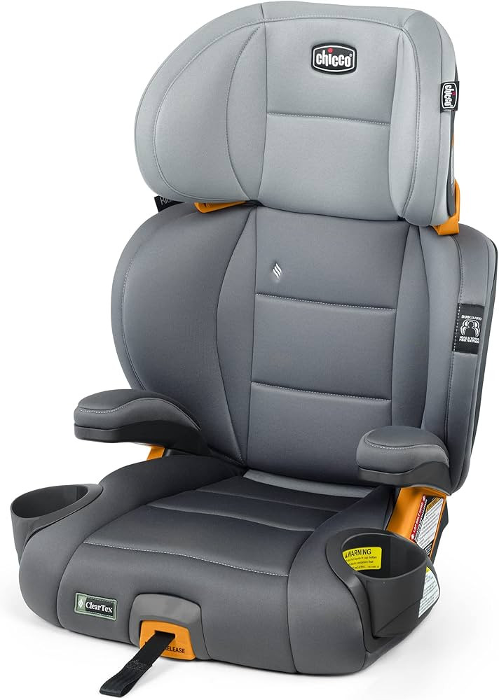 Chicco KidFit ClearTex Plus 2-in-1 Belt-Positioning Booster Car Seat, Backless and High Back Boos... | Amazon (US)