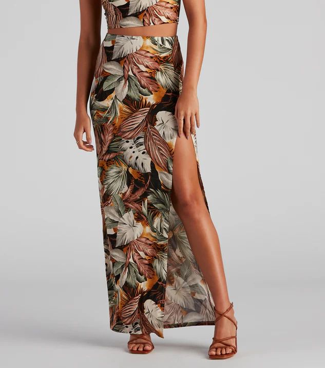 Tropical Dream Maxi Skirt | Windsor Stores