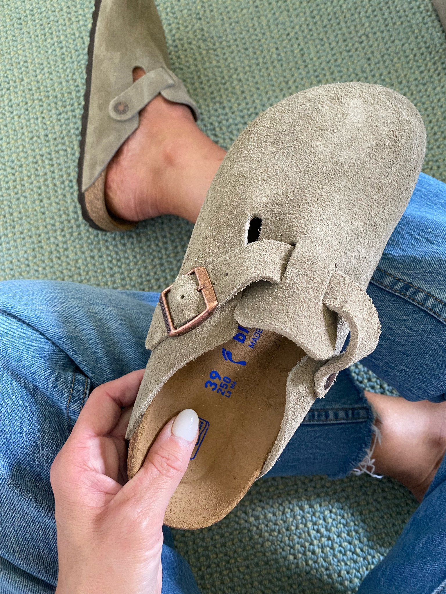 Birkenstock Boston clog. Fall shoe trend. Selling fast!!!
Fit TTS. This is the color taupe

#LTKSeasonal #LTKshoecrush