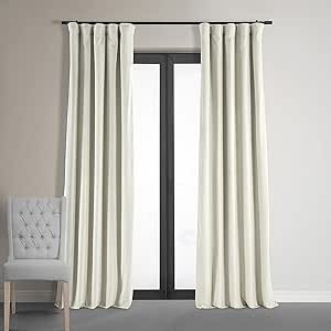 HPD Half Price Drapes Signature Velvet Blackout Curtains For Bedroom 50 x 84 (1 Panel), VPCH-1106... | Amazon (US)