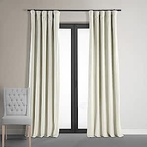 HPD Half Price Drapes Signature Velvet Blackout Curtains For Bedroom 50 x 84 (1 Panel), VPCH-1106... | Amazon (US)