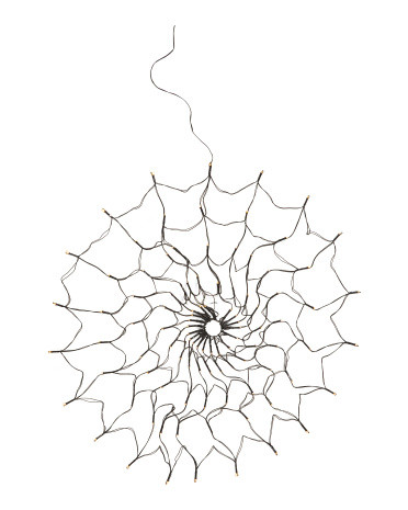 3.3ft Outdoor Safe Cob Web With Warm White Lights | TJ Maxx