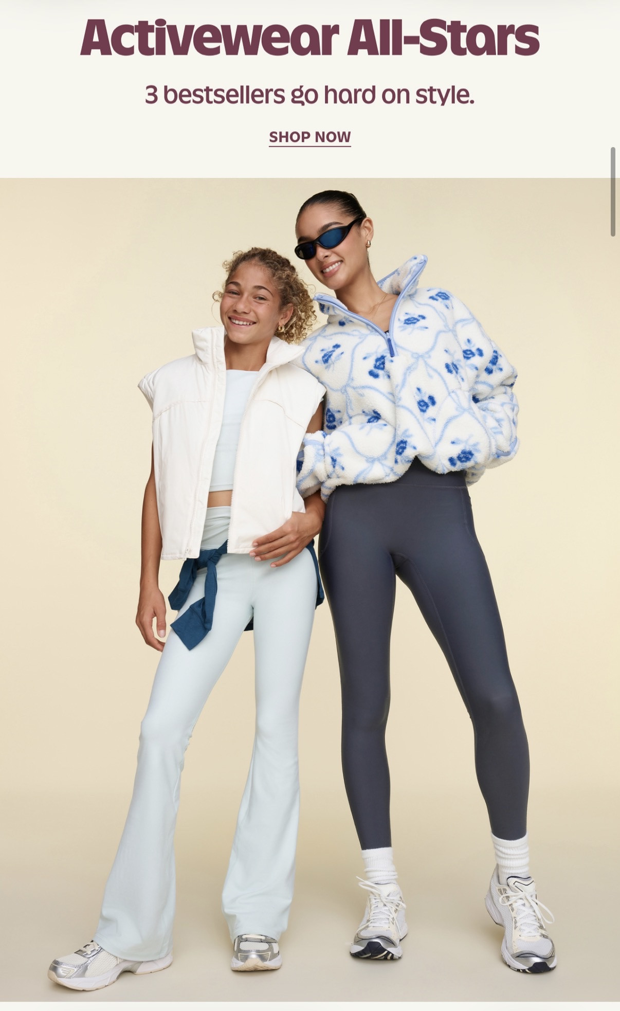 Old Navy fitness must-haves 💪🏽✨
From supportive sports bras and buttery-soft leggings to layers that move with you — these are the pieces that make showing up to your workouts easier (and cuter).
I linked all my go-to Old Navy activewear favorites on LTK so you can build a gym wardrobe that actually works.

#oldnavy #oldnavyactive #fitnessmusthaves #workoutessentials #activewearfinds #gymstyle #LTKfashion #LTKfinds #LTKsale #shoppingfavorites #onlineshopping #fitmomlife #ShoppingWithPriiincesss #Atlantamom #AtlantaCreator #Atlantacontentcreators

#LTKActive #LTKfitnessgoals #LTKselfcare
