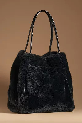 The Hollace Tote: Faux-Fur Edition | Anthropologie (US)