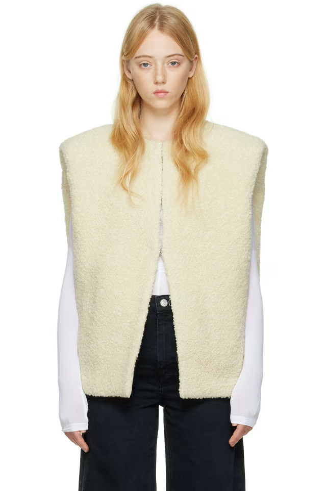 Isabel Marant - Off-White Gwendalia Vest | SSENSE