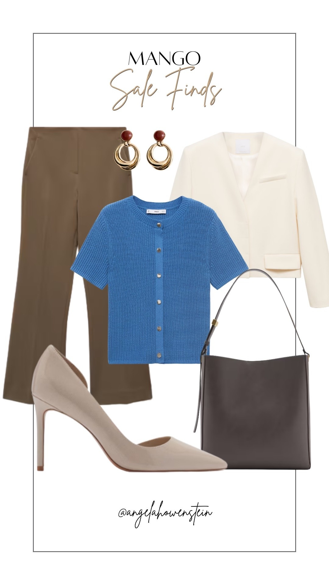 Polished meets playful—these Mango sale finds are perfect for updating your fall workwear. Loving the pop of blue paired with sleek neutrals. 

#mango #mangosale #fallstyle #chicandaffordable #workwearstyle #elevatedbasics #outfitinspo #capsulewardrobe #ltkstyle #salealert



#LTKItBag #LTKShoeCrush #LTKSaleAlert
