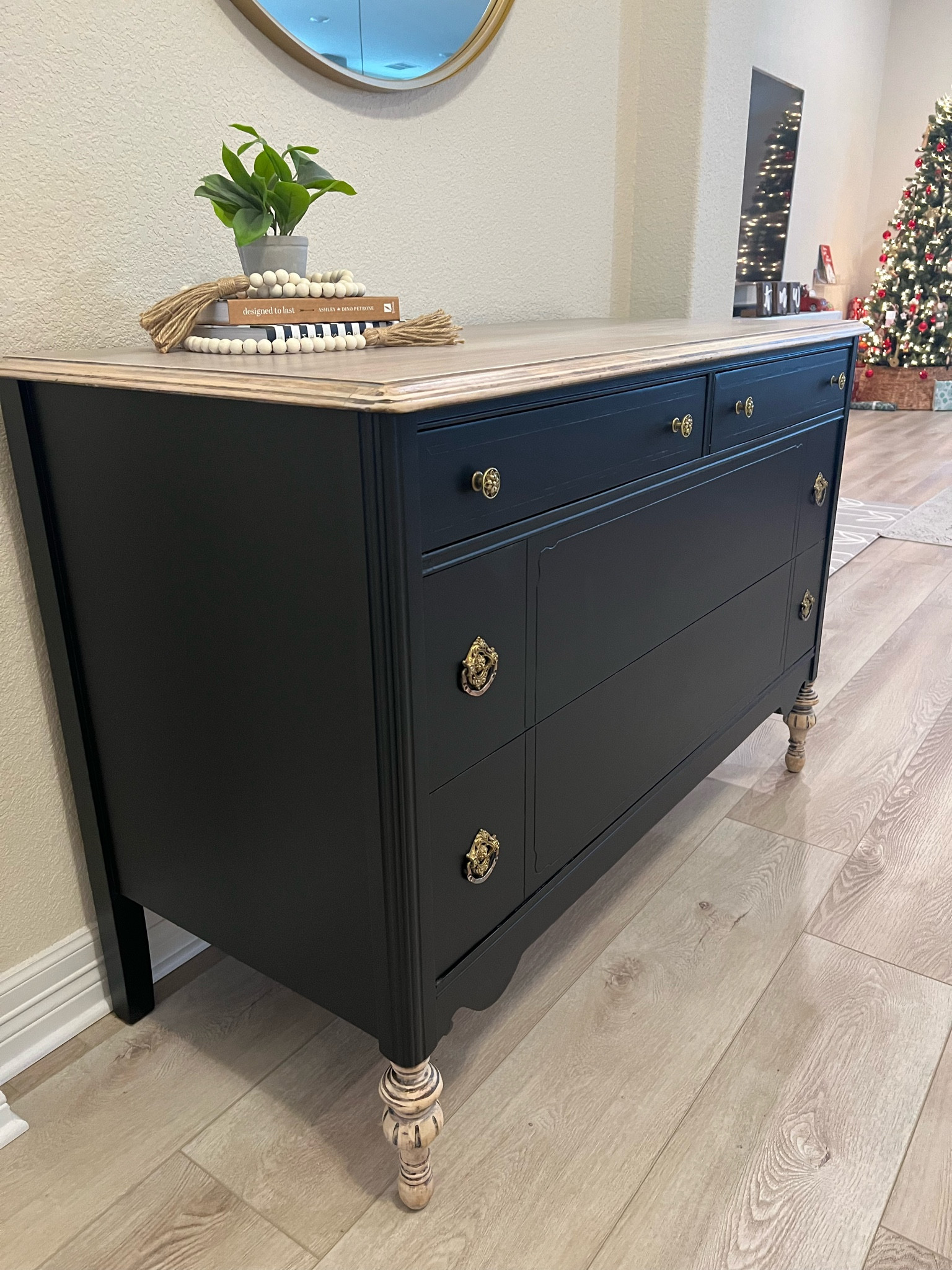 Fell in ❤️ with this piece. What do you think about the glow up? ✨

🎨: Ash by @fusionmineralpaint 

Get 10% off @fusionmineralpaint with code KPHOMEFMP

🧼 w/ @simplegreen 
Sealed w/ @minwaxusa 
❤️ @arrowsandbow book for staging + @target & @amazon decor. 

#furnitureflip #furnituremakeover #learntodiy #paintedfurniture #flipfam #homeonabudget #stoppinningstartdoing #furnituredesigningtribe #furniturepic #womenwhodiy #furnitureflipper #reelsviral #reeldaily #howtotutorial #paintedfurniture #stagedinstyle #beforeandafter #diyfurnituremakeover #neutralhomedecor Flipping furniture tutorial how to #fusioninfluencer staging modern dresser mid century #midcenturymodern furniture flipper diy tip

#LTKunder50 #LTKhome #LTKstyletip