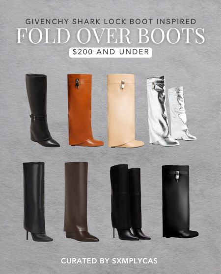 It’s time to boot up for 2023! Don’t miss out on this season’s must-have trend with our collection of Givenchy Shark Lock Boot-inspired pairs. With options from Target, Steve Madden, and more, you can stay stylish without breaking the bank. Click to find your perfect pair!  #FashionTrends #Boots2023 #AffordableFashion #WinterStyle
#FallFashion #BootSeason
#StylishOnABudget #FashionFinds #trendyboots #cuffedboots #foldoverboots #2023FallFinds

#LTKSeasonal #LTKshoecrush #LTKstyletip