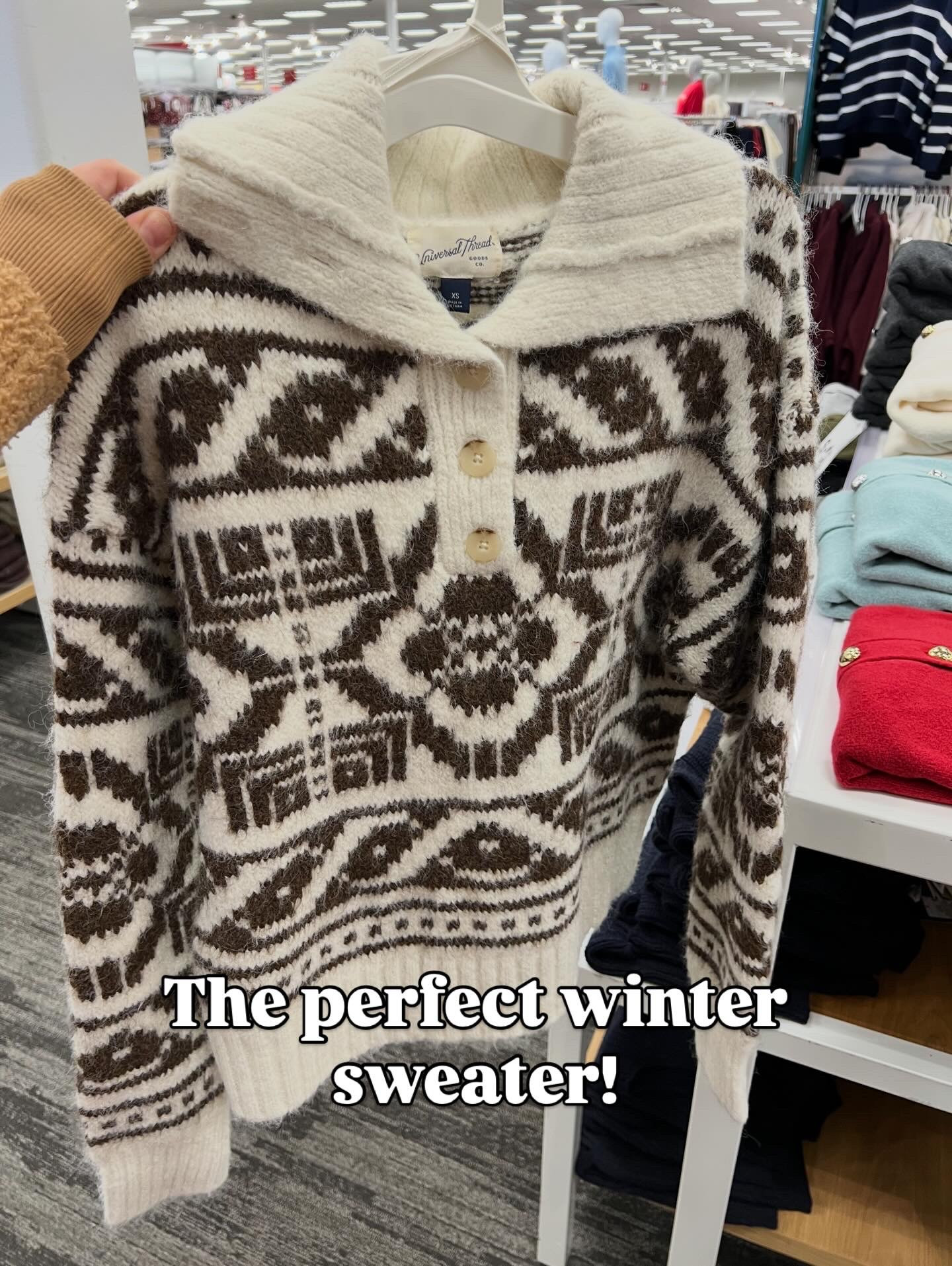 This Target sweater is giving luxe for less! #targetstyle 

#LTKHoliday #LTKFindsUnder50 #LTKGiftGuide