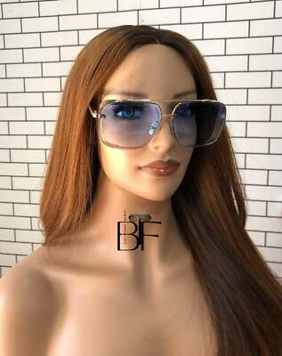 BTF-0106: Unisex Square Sunglasses Vintage Frame Retro Pilot Oversized  | eBay | eBay UK
