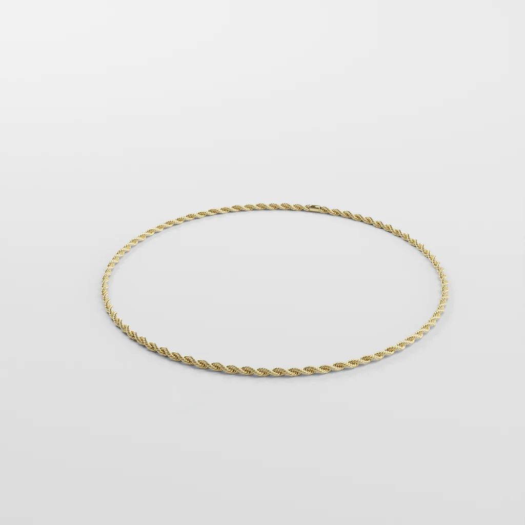 Rope Chain Bracelet - 2mm | Lor By Cara Loren