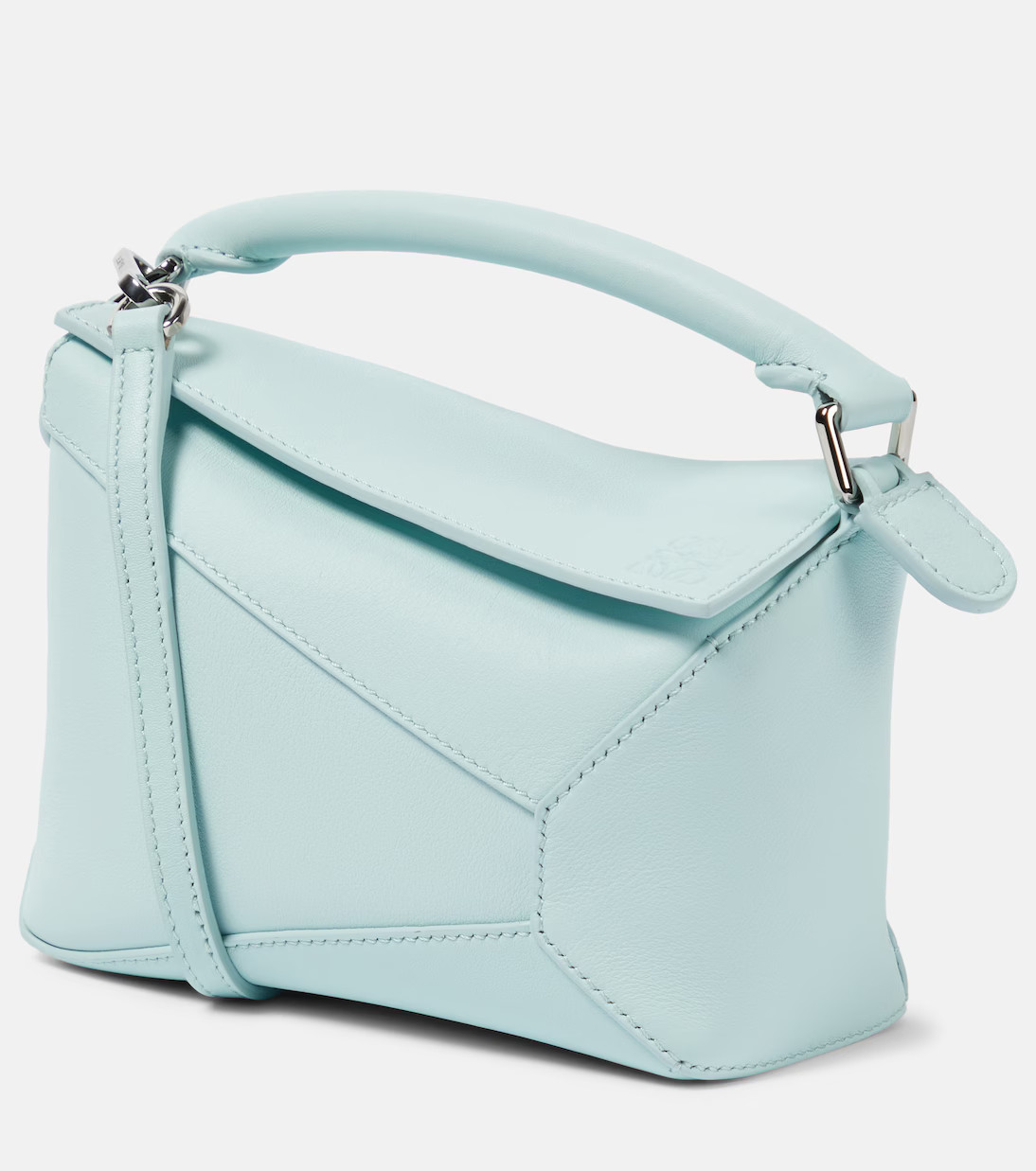 Puzzle Edge Mini leather shoulder bag | Mytheresa (US/CA)