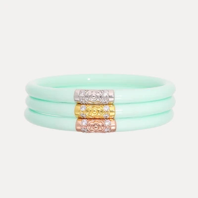 Three Kings All Weather Bangles® (AWB®) - Mint | BuDhaGirl