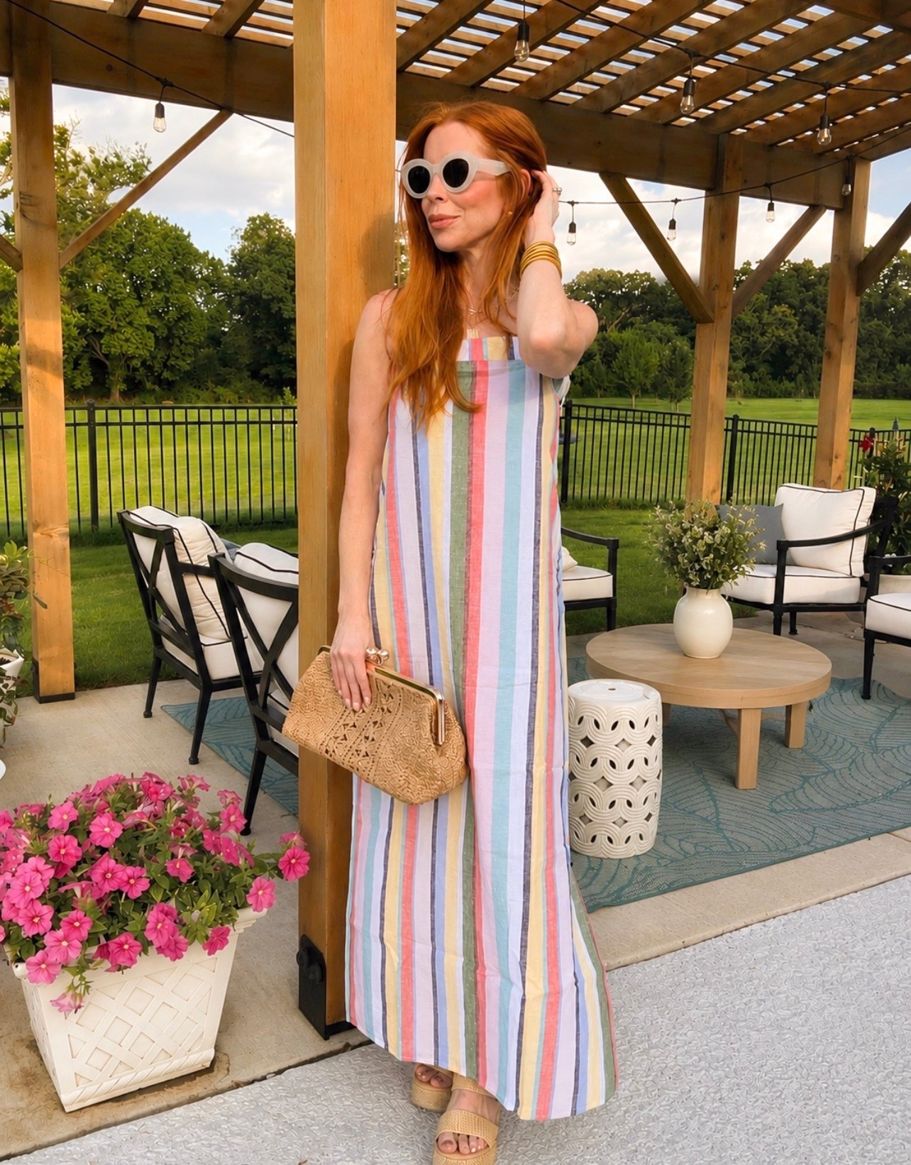 Summer dress, loft, resort style

#LTKgrwm #LTKootd #LTKOver40