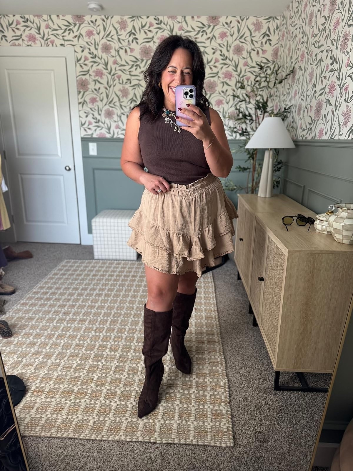 Amazon fall date night outfit inspo for the midsize mommas 🤎🍂 midsize outfit, midsize outfits, fall outfits 

#LTKMidsize #LTKStyleTip #LTKSeasonal