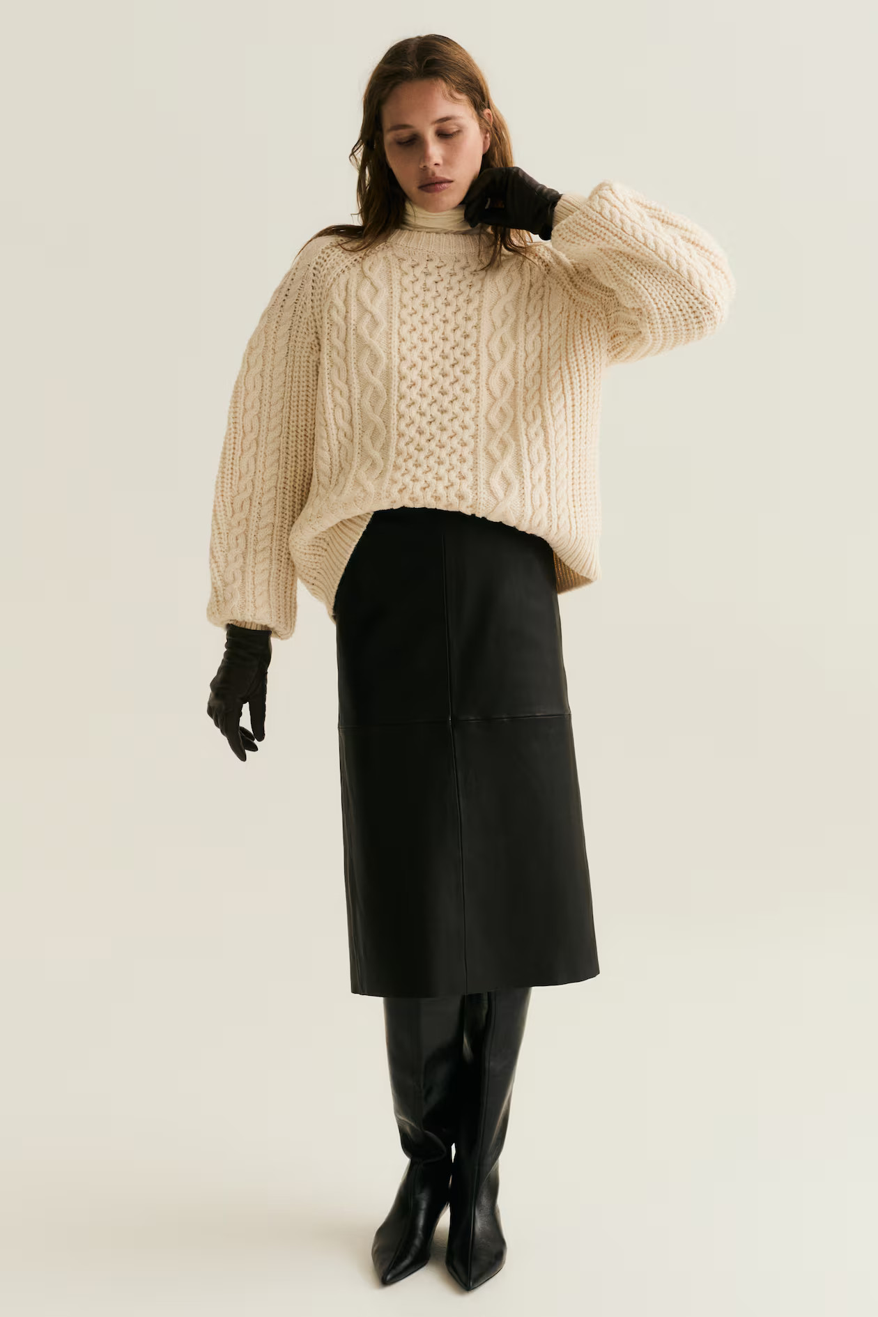 Cable-knit jumper | H&M (UK, MY, IN, SG, PH, TW, HK)
