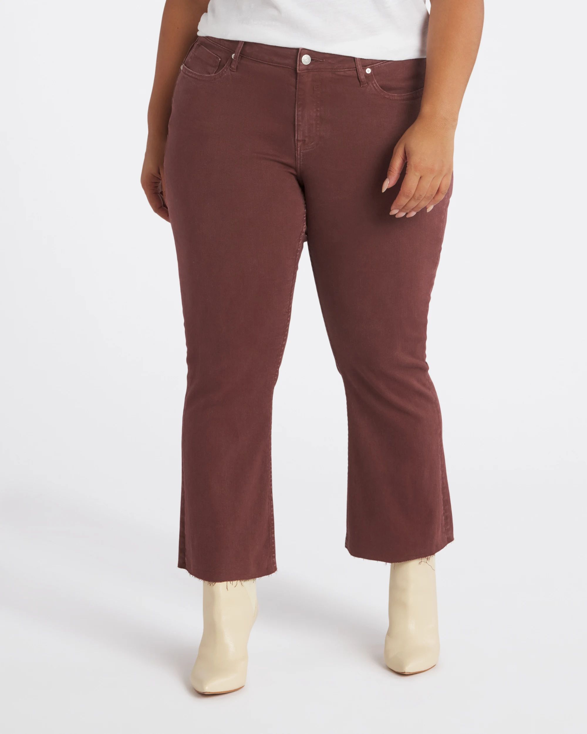 Marley Mid Rise Cropped Bootcut Jean | Stitch Fix
