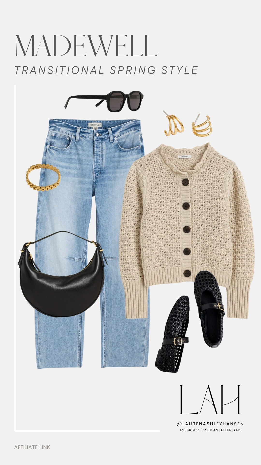Madewell transitional style favorites! The perfect pieces for those warmer days prior to summer. My new favorite barrel jeans paired with some more feminine neutrals for a comfortable yet elevated look! 

#LTKSpringSale #LTKStyleTip