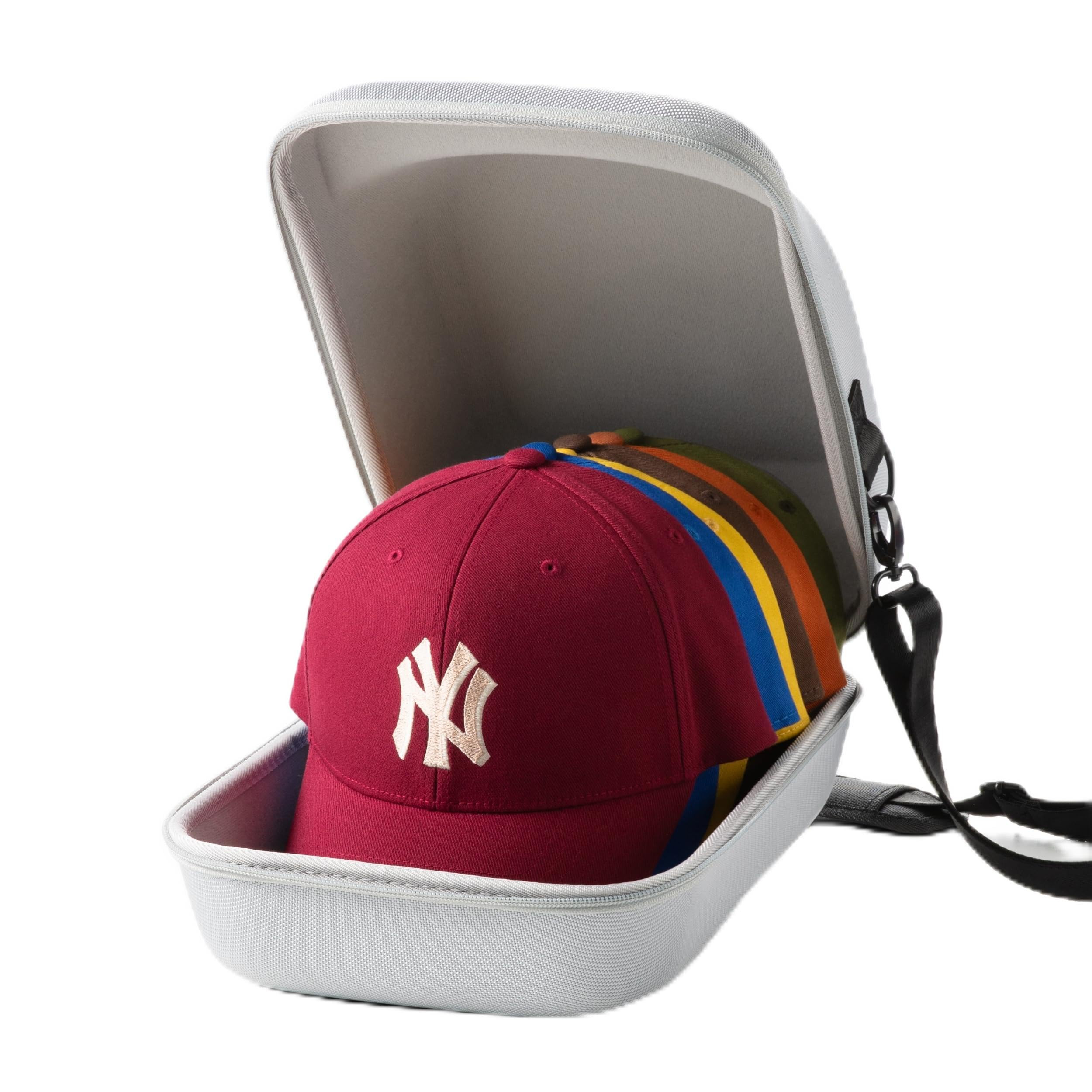 Hard Hat Travel Case – Storage for Baseball Caps with Carrying Handle and Adjustable Shoulder S... | Amazon (US)