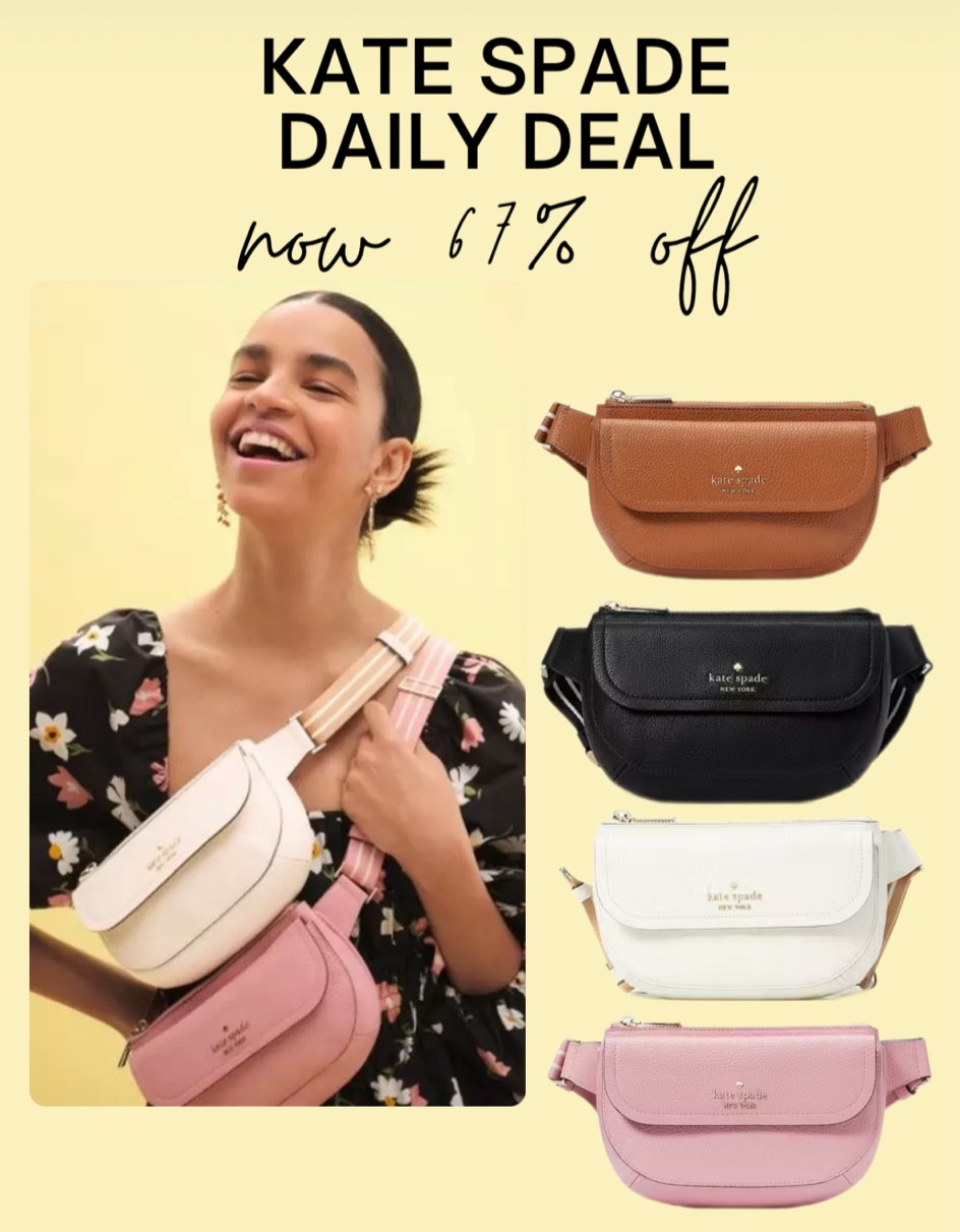 Kate spade daily deal now 67% off belt bags 

#LTKsalealert #LTKSpringSale #LTKitbag