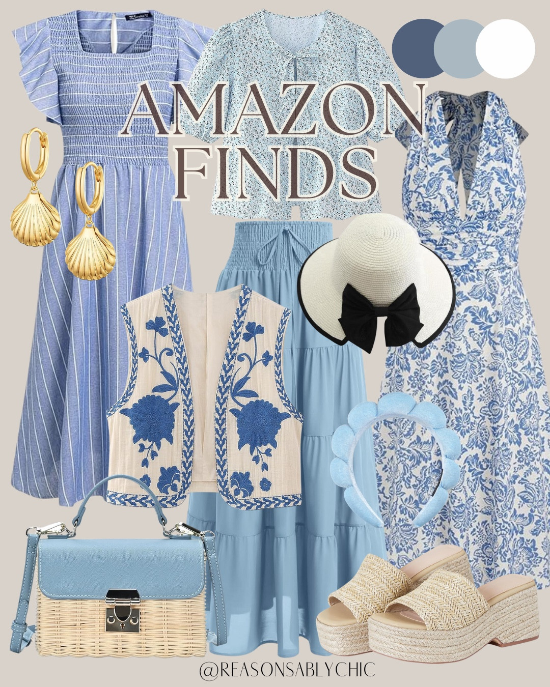 country blue outfits

Amazon fashion, rustic style, casual chic, fashion inspiration, outfit ideas, style inspo, wardrobe essentials, blue denim, chambray shirts, blue dresses, country chic, western fashion, stylish blue outfits, relaxed fit, boho blue, summer style, seasonal fashion, reasonably chic