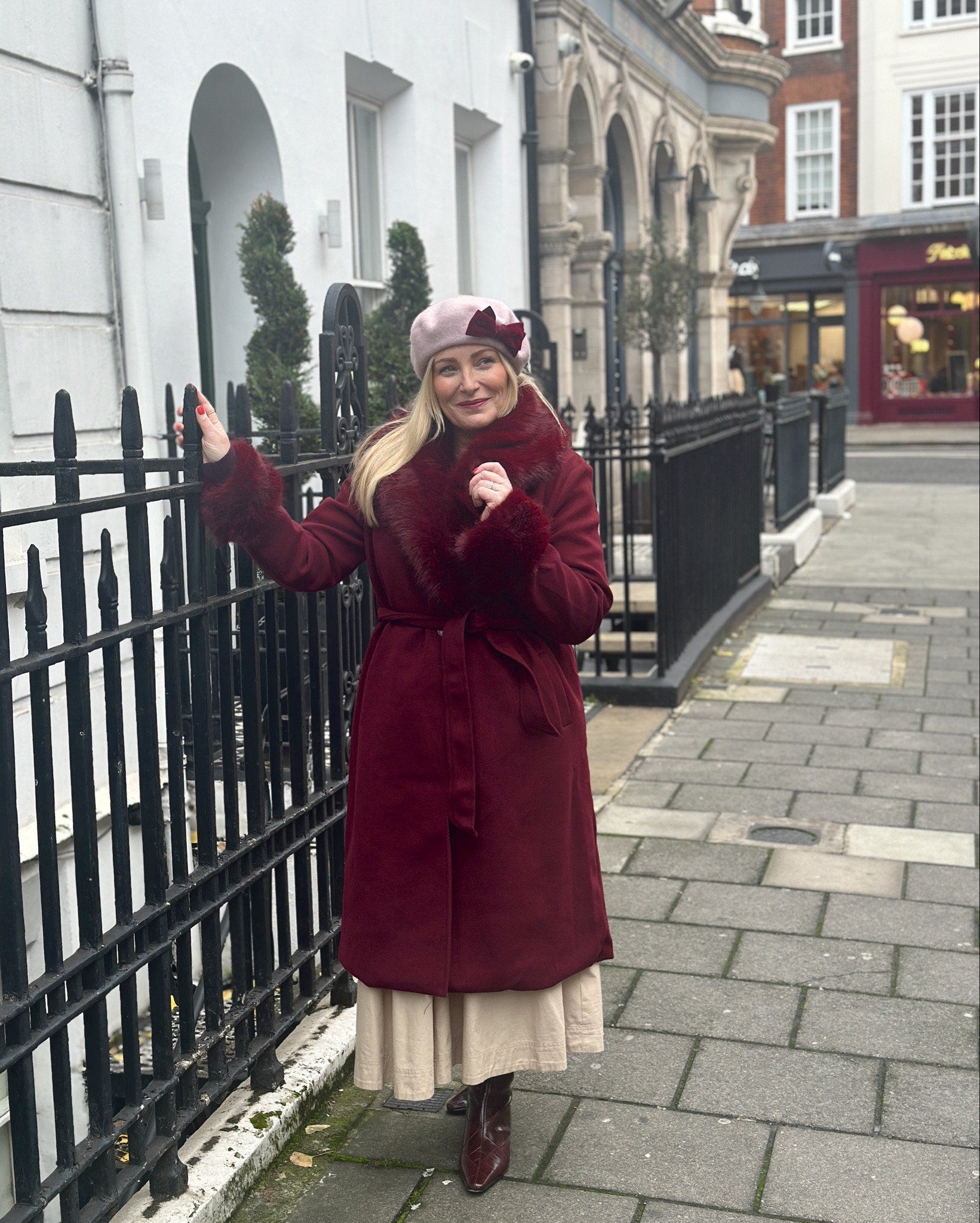 Wrap yourself in nothing but elegance and warmth this season.

The berry rich colour is perfect this season and the quality of this coat is so nice for the price 

Luxurious faux fur trim 
Elegant wrap over silhouette style 
Deep berry colour accent 
Belted waist for shaping 
Long sleeve warmth 

#LTKuk #LTKwinter #LTKfestive