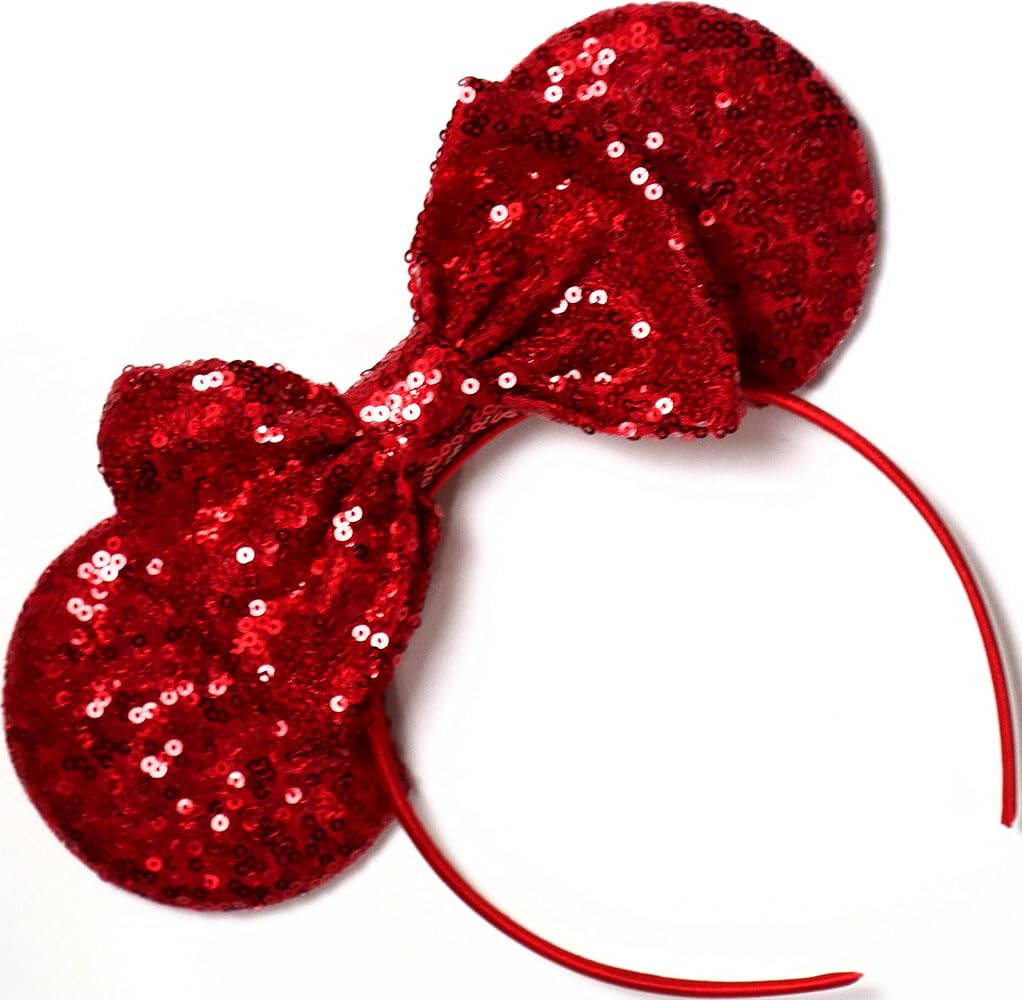 CLGIFT Holiday Ears Headband, Pick Your Color - Festive White Headband for Christmas and Beyond | Amazon (US)